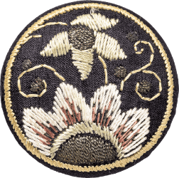 刺繍ボタン(EMBROIDERY BUTTON)